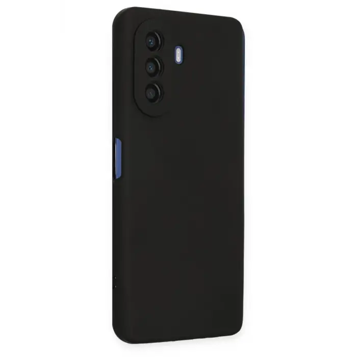 Mey İthalat®  Huawei Nova Y70 Kılıf First Silikon - Siyah
