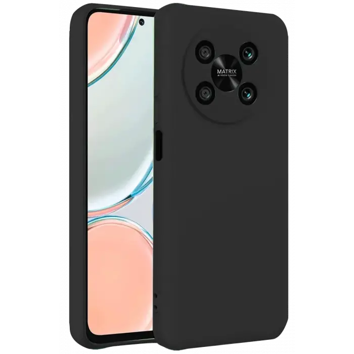 Mey İthalat®  Huawei Nova Y90 Kılıf First Silikon - Siyah