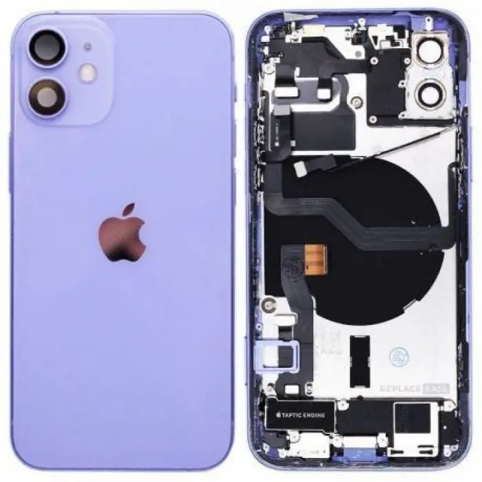 Mey İthalat® iPhone 12 FULL Dolu Kasa (MOR)