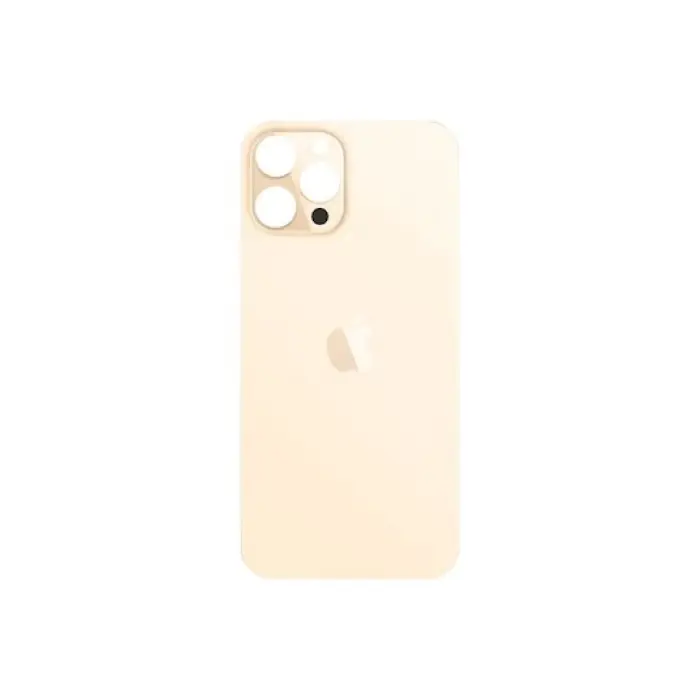 Mey İthalat® iPhone 12 Pro Arka Pil Kapağı (Cam) GOLD