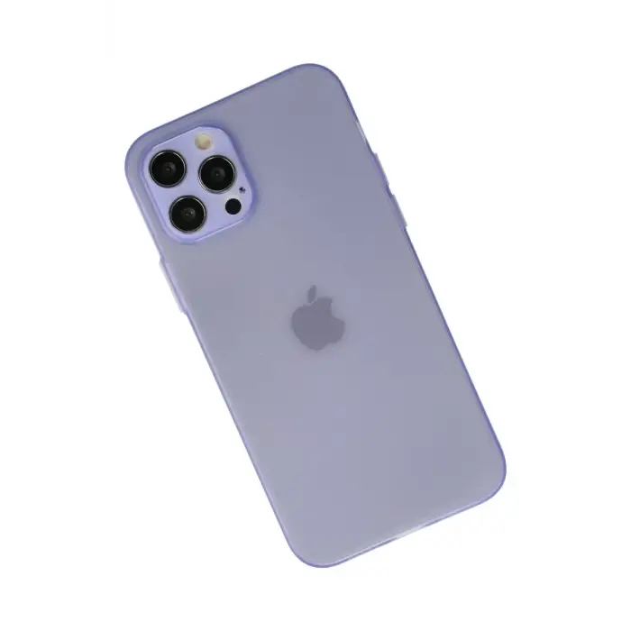 Mey İthalat®   iPhone 12 Pro Kılıf Puma Silikon - Mor