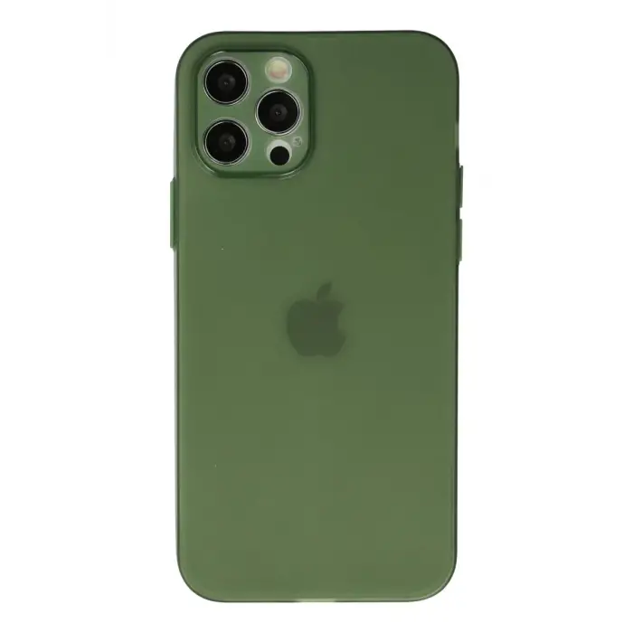 Mey İthalat®   iPhone 12 Pro Kılıf Puma Silikon - Yeşil