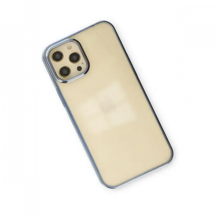 Mey İthalat®  iPhone 12 Pro Max Kılıf Element Silikon - Mavi