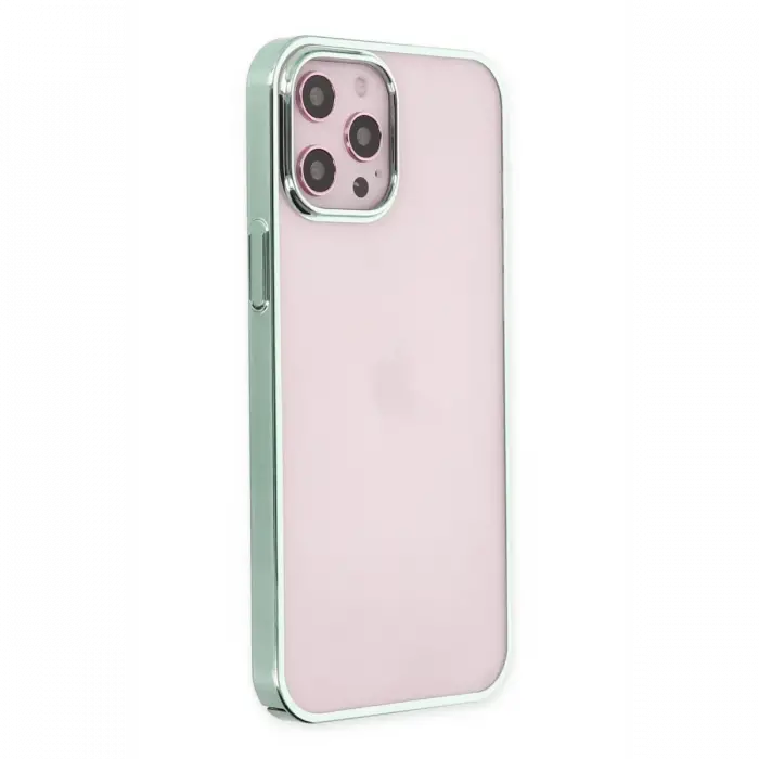 Mey İthalat®  iPhone 12 Pro Max Kılıf Element Silikon - Yeşil