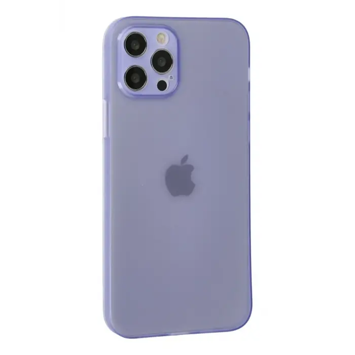 Mey İthalat®   iPhone 12 Pro Max Kılıf Puma Silikon - Mor