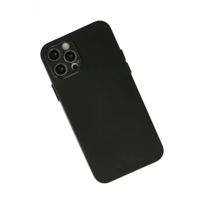 Mey İthalat®   iPhone 12 Pro Max Kılıf Puma Silikon - Siyah
