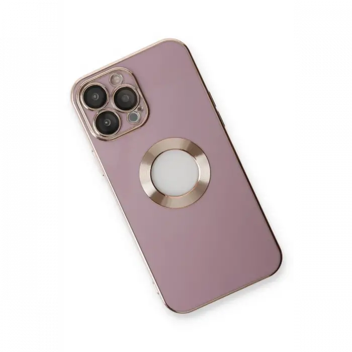 Mey İthalat®  iPhone 13 Pro Kılıf Store Silikon - Mor