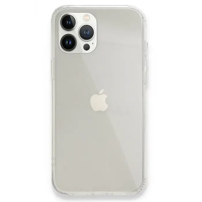 Mey İthalat®  iPhone 13 Pro Max Kılıf 3D Vera - Şeffaf