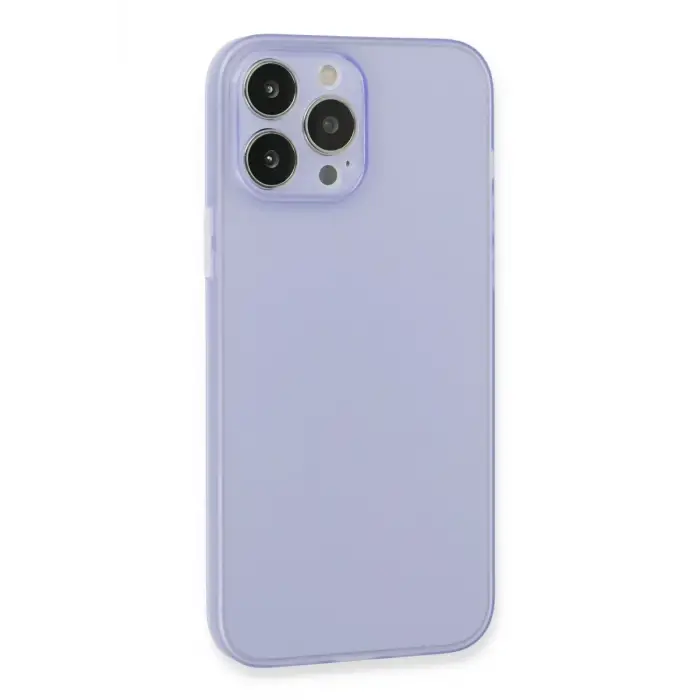 Mey İthalat®   iPhone 13 Pro Max Kılıf Puma Silikon - Mor