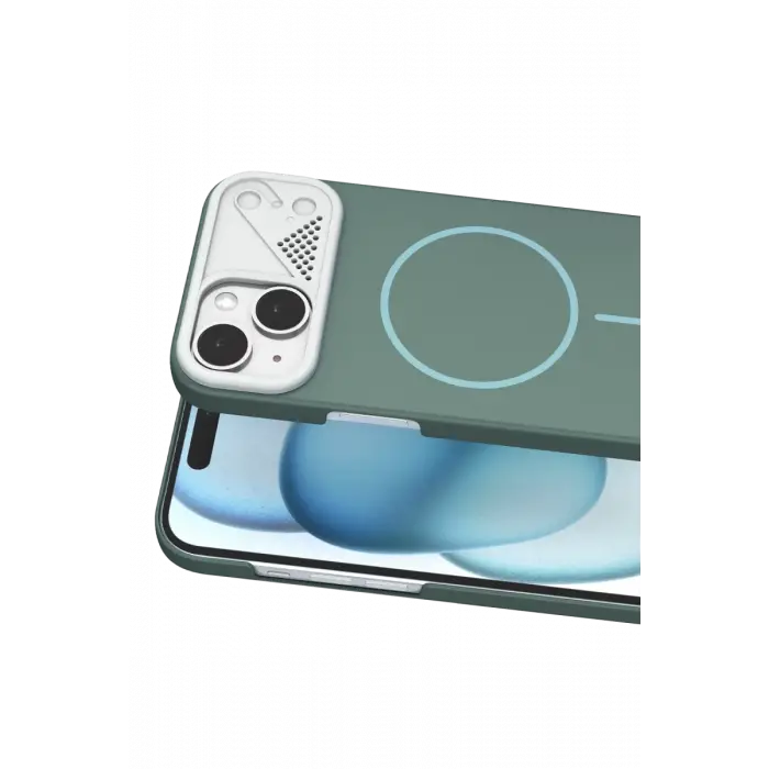Mey İthalat®   iPhone 14 Export Magsafe Kapak - Turkuaz