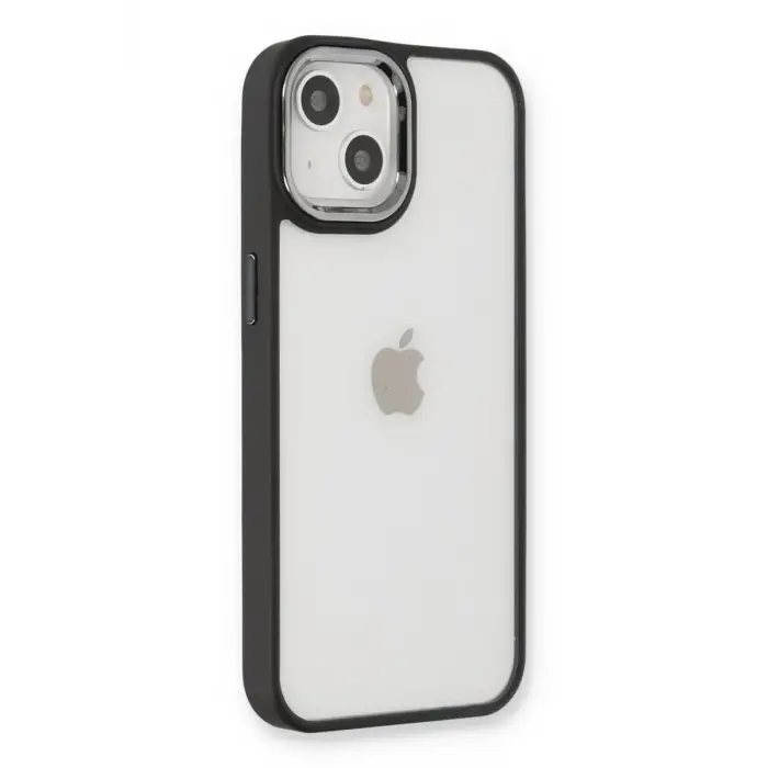 Mey İthalat®   iPhone 14 Plus Kılıf Dora Kapak - Siyah
