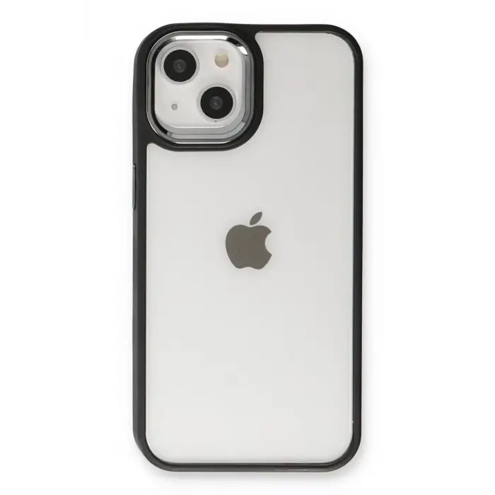 Mey İthalat®   iPhone 14 Plus Kılıf Dora Kapak - Siyah