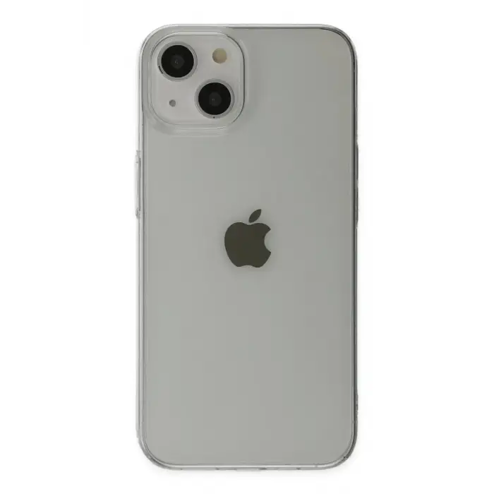 Mey İthalat®   iPhone 14 Plus Kılıf Pc Sert Şeffaf Kapak - Şeffaf
