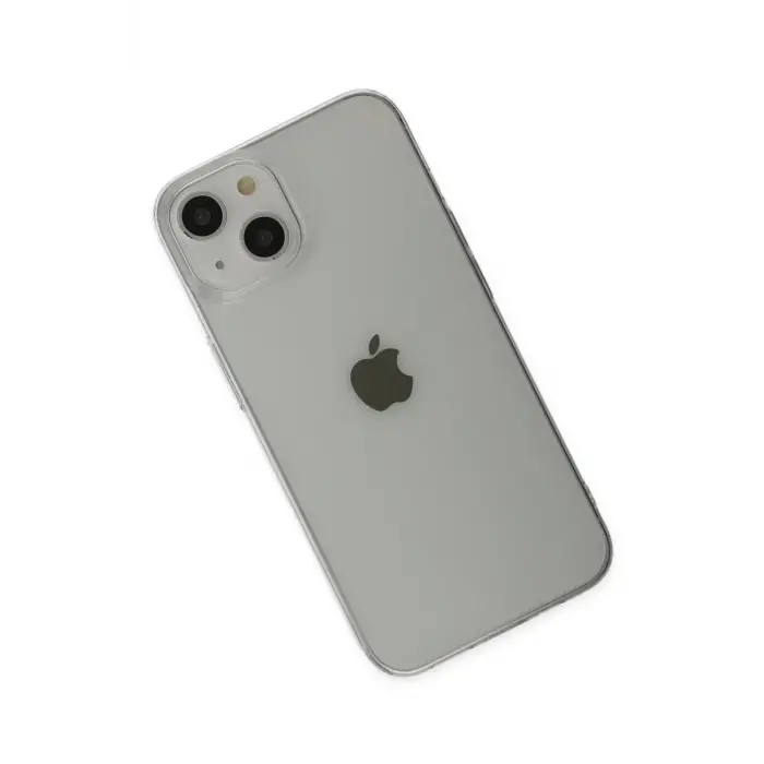 Mey İthalat®   iPhone 14 Plus Kılıf Pc Sert Şeffaf Kapak - Şeffaf