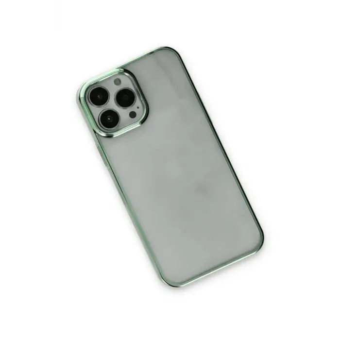 Mey İthalat®   iPhone 14 Pro Kılıf Element Silikon - Yeşil