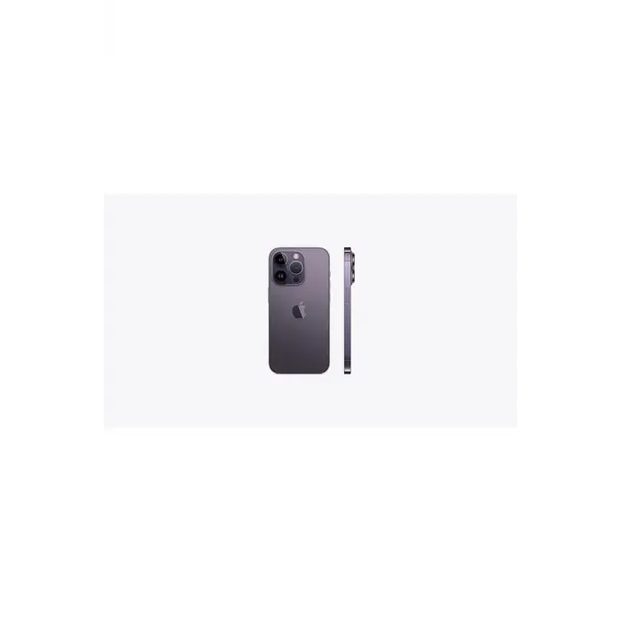 Mey İthalat® Iphone 14 Pro Max Batarya Pil Kapağı - Derin Mor