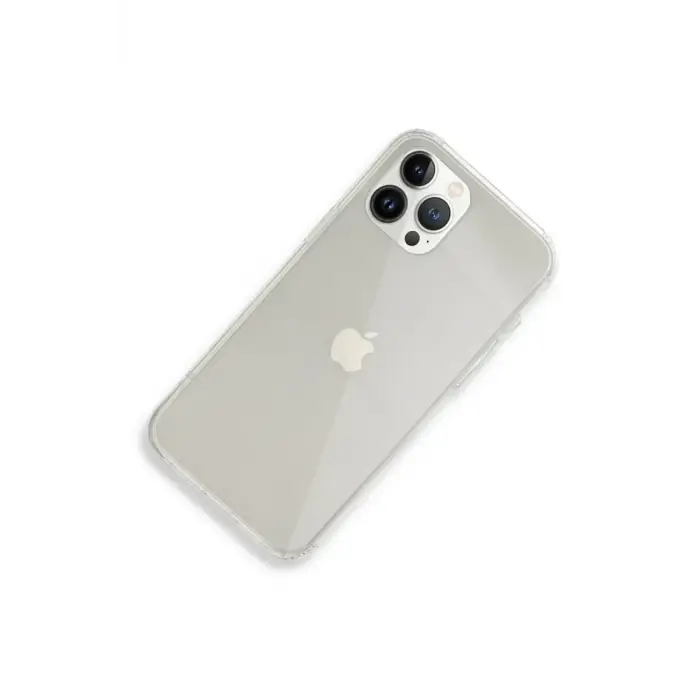 Mey İthalat®   iPhone 14 Pro Max Kılıf 3D Vera - Şeffaf