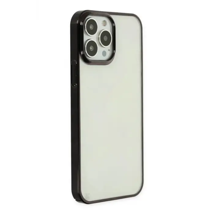 Mey İthalat®   iPhone 14 Pro Max Kılıf Element Silikon - Siyah