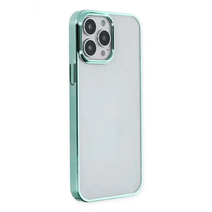 Mey İthalat®   iPhone 14 Pro Max Kılıf Element Silikon - Yeşil