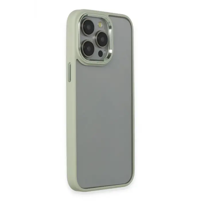 Mey İthalat®  iPhone 14 Pro Max Kılıf Power Silikon - Yeşil