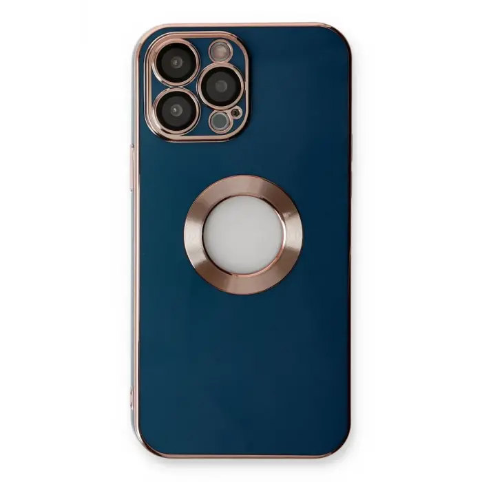 Mey İthalat®   iPhone 14 Pro Max Kılıf Store Silikon - Mavi