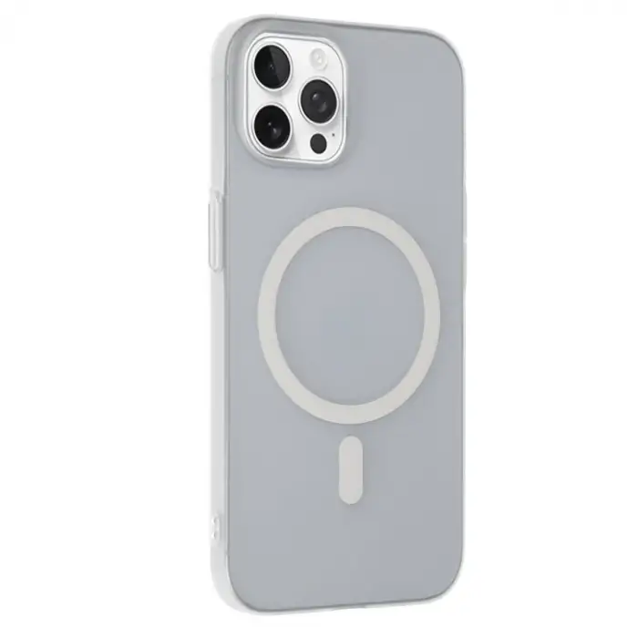 Mey İthalat®   iPhone 14 Pro Tuna PC Slim Magsafe Kapak - Şeffaf