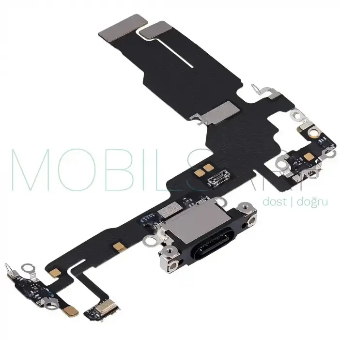 Mey İthalat® iPhone 15 Şarj Soket Filmi (ORGINAL)