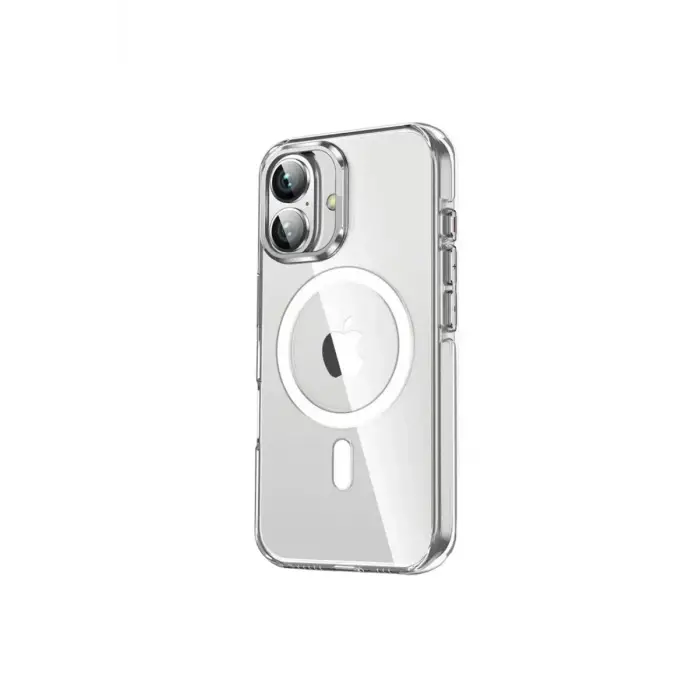 Mey İthalat®   iPhone 16 Crystal Magsafe Kapak - Şeffaf