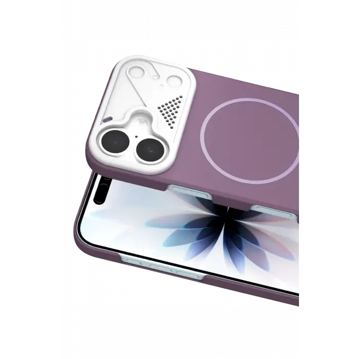 Mey İthalat®   iPhone 16 Export Magsafe Kapak - Mor