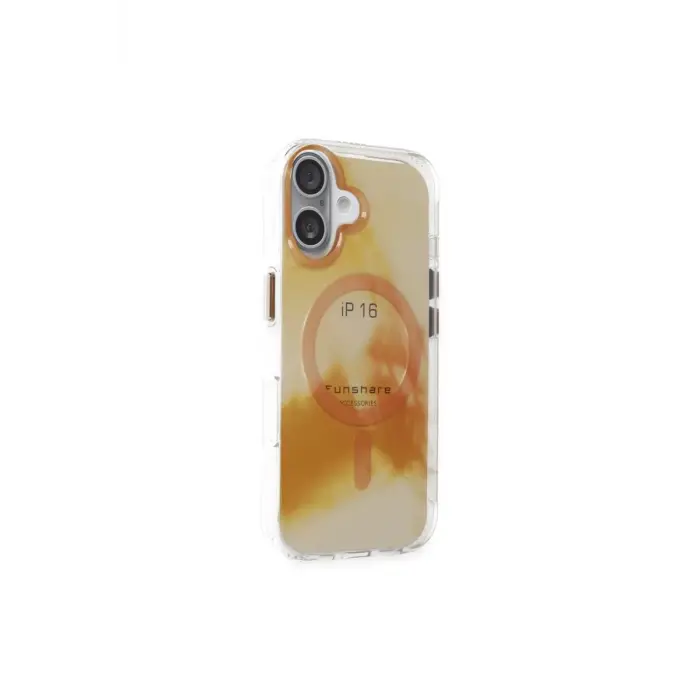 Mey İthalat®   iPhone 16 Phantom Magsafe Kapak - Gold