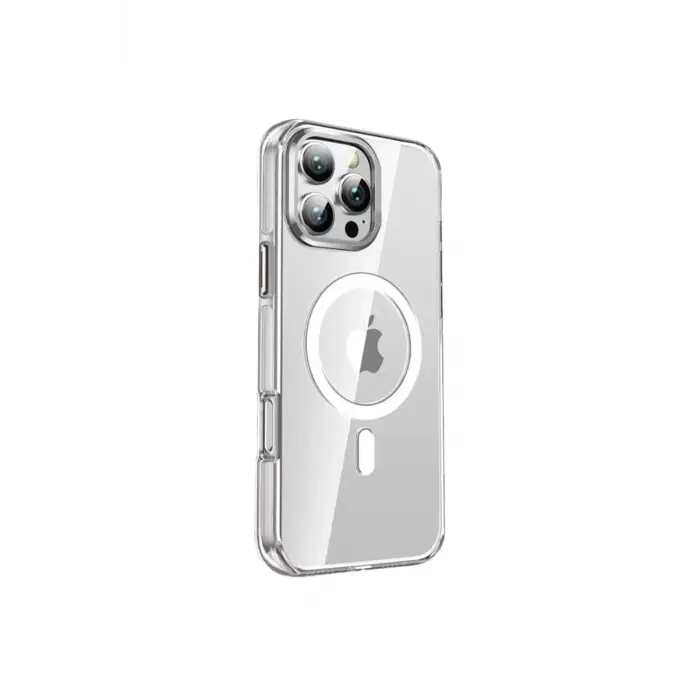 Mey İthalat®   iPhone 16 Pro Crystal Magsafe Kapak - Şeffaf