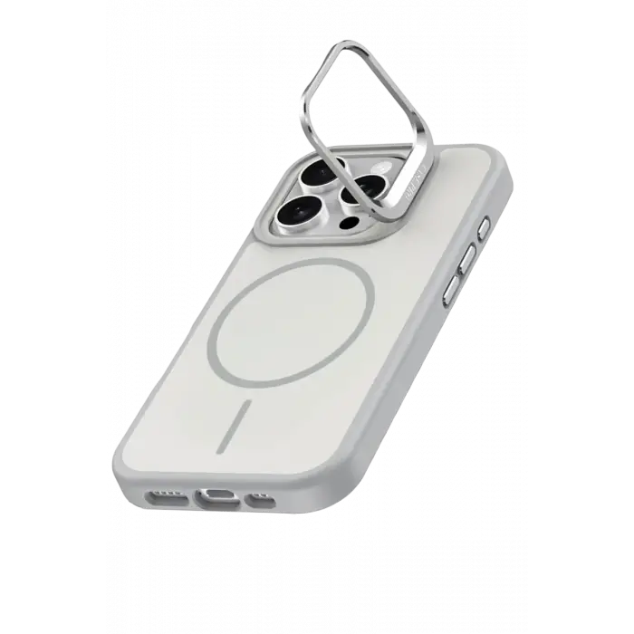 Mey İthalat®   iPhone 16 Pro Max Flexa Magsafe Kapak - Beyaz