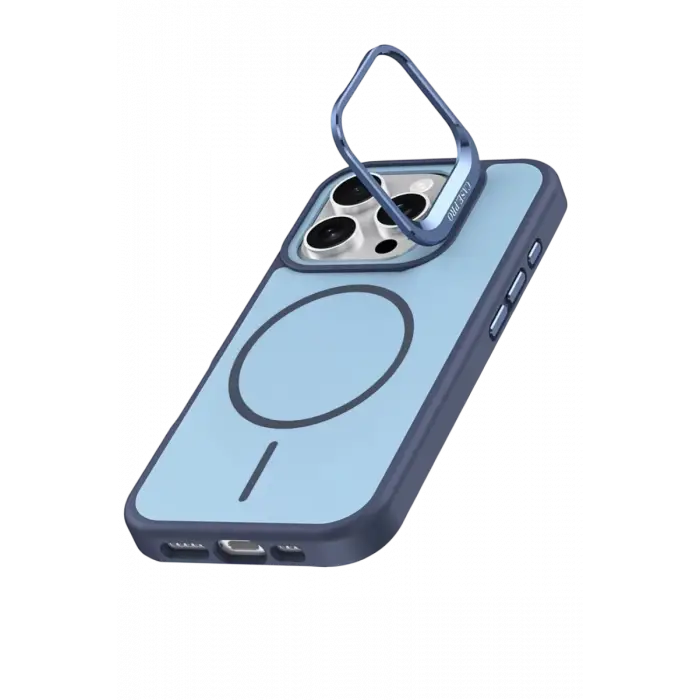 Mey İthalat®   iPhone 16 Pro Max Flexa Magsafe Kapak - Mavi