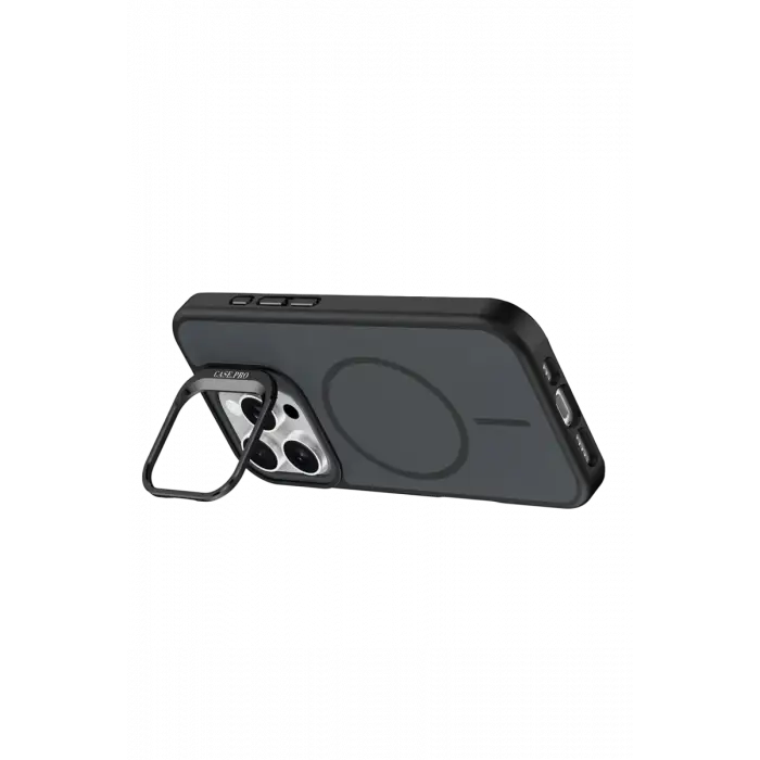 Mey İthalat®   iPhone 16 Pro Max Flexa Magsafe Kapak - Siyah