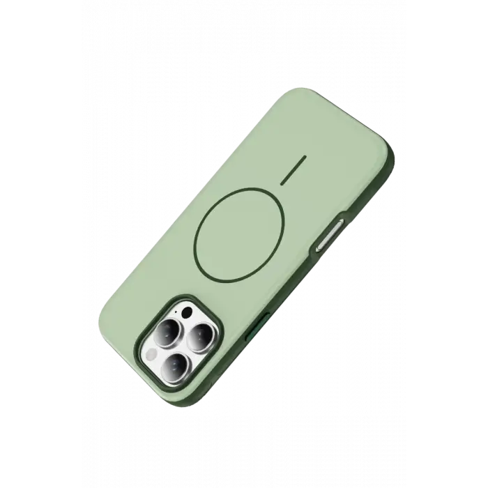 Mey İthalat®   iPhone 16 Pro Max Neksa Magsafe Kapak - Yeşil