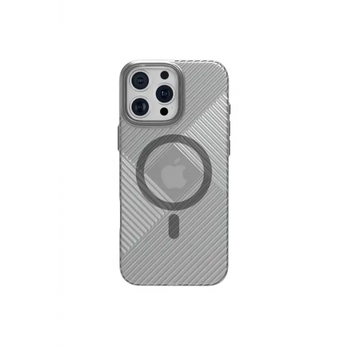 Mey İthalat®   iPhone 16 Pro Max Stella PC Sert Magsafe Kılıf - Siyah
