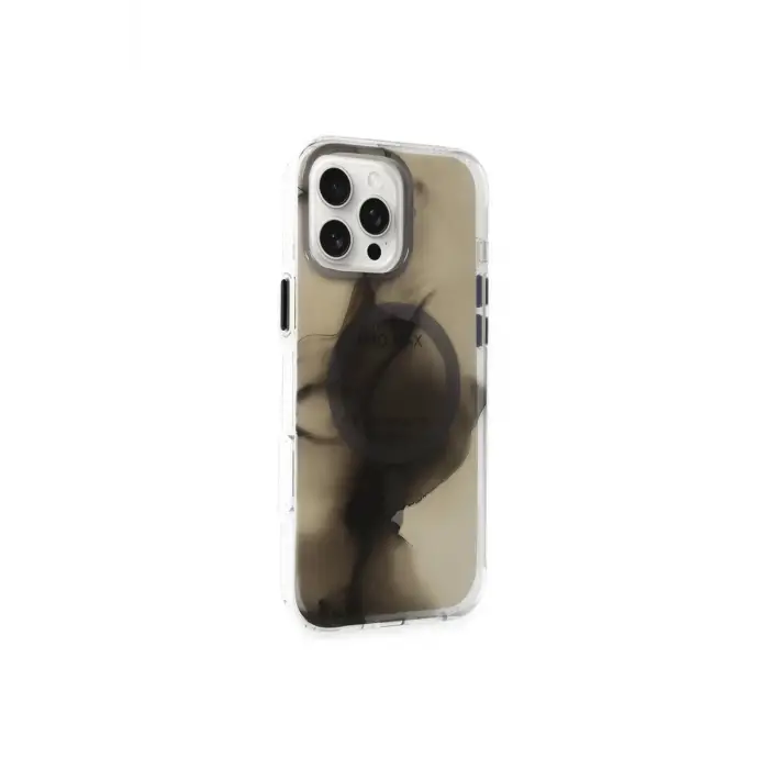 Mey İthalat®   iPhone 16 Pro Phantom Magsafe Kapak - Siyah