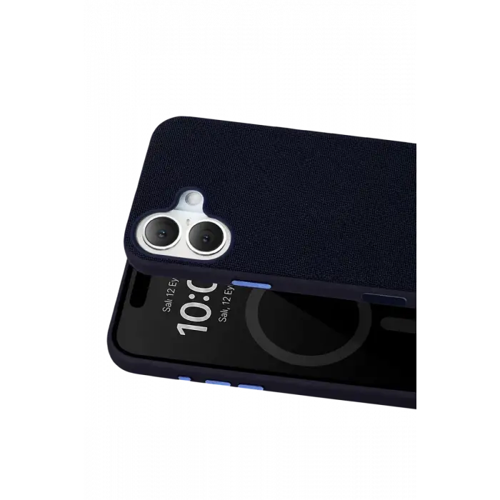 Mey İthalat®   iPhone 16 Vero Magsafe Kapak - Mavi
