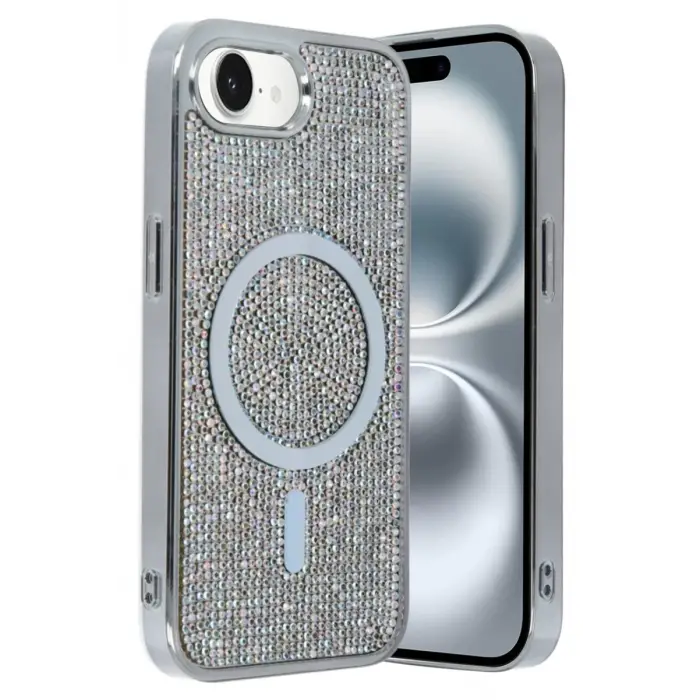 Mey İthalat®   iPhone 16E Helen Magsafe Kapak - Rainbow