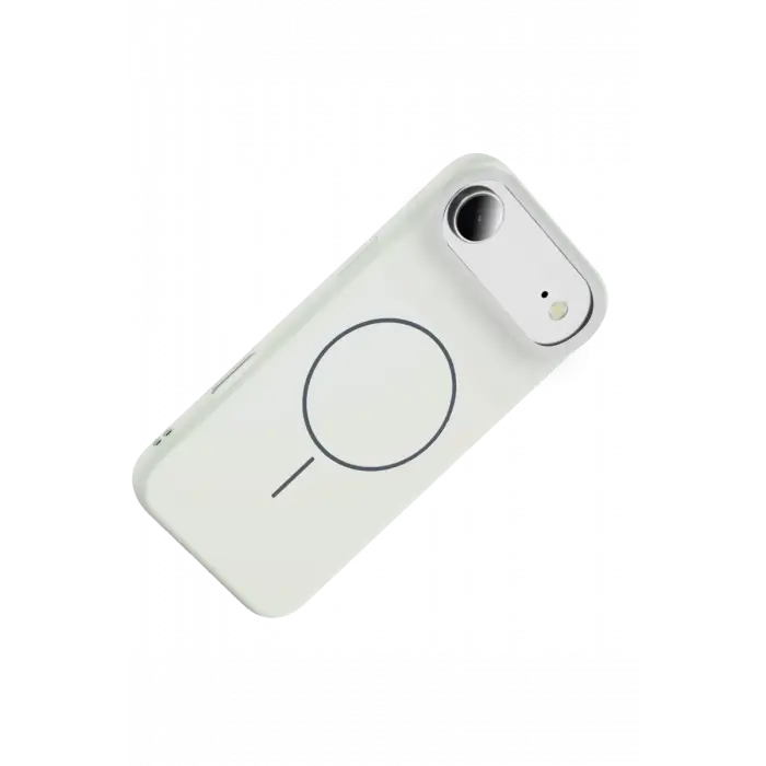 Mey İthalat®   iPhone 17 Air Jully Magsafe Kapak - Beyaz