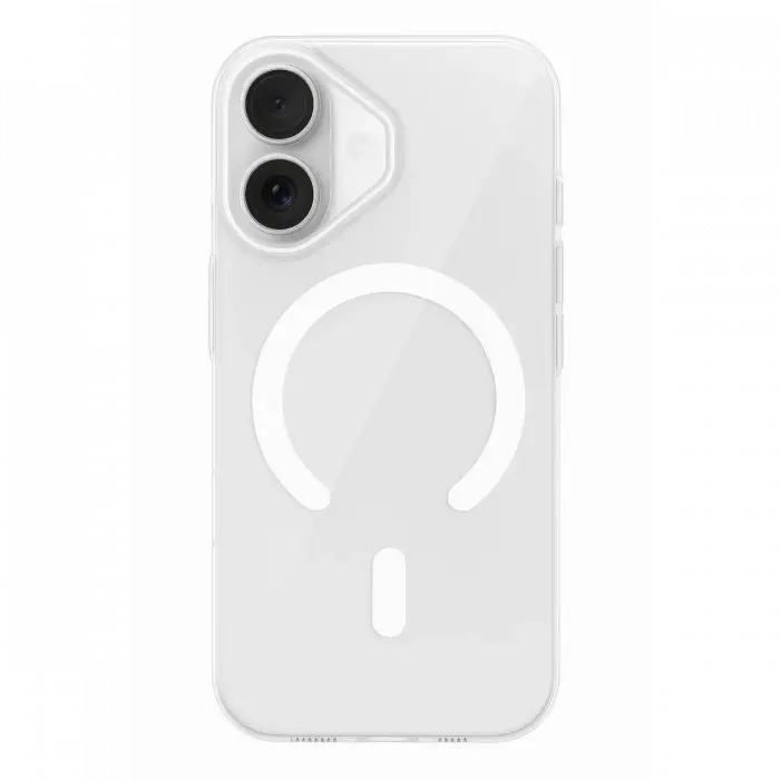 Mey İthalat®   iPhone 17 PC Blank Magsafe Kapak - Şeffaf