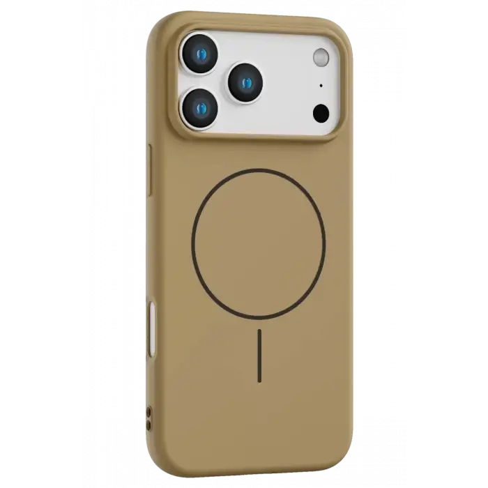 Mey İthalat®   iPhone 17 Pro Jully Magsafe Kapak - Çöl Titanyum