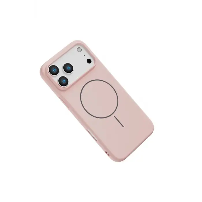 Mey İthalat®   iPhone 17 Pro Jully Magsafe Kapak - Pudra