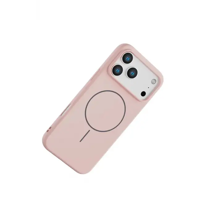 Mey İthalat®   iPhone 17 Pro Jully Magsafe Kapak - Pudra
