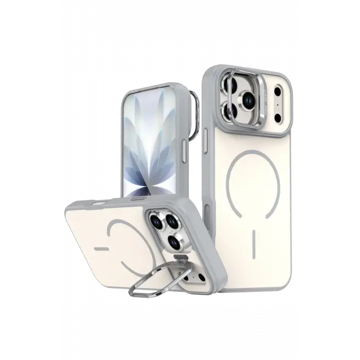 Mey İthalat®   iPhone 17 Pro Max Flexa Magsafe Kapak - Beyaz