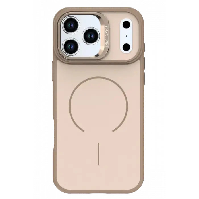 Mey İthalat®   iPhone 17 Pro Max Flexa Magsafe Kapak - Gold
