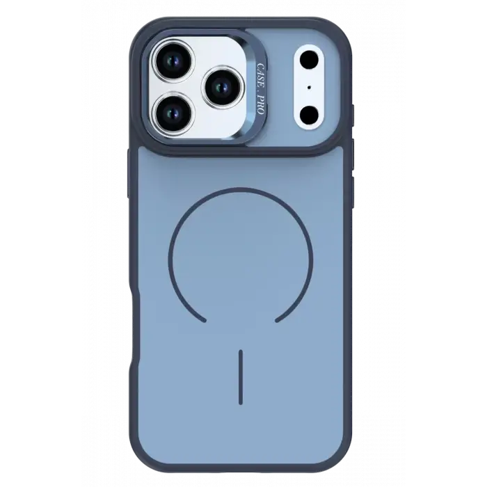 Mey İthalat®   iPhone 17 Pro Max Flexa Magsafe Kapak - Mavi