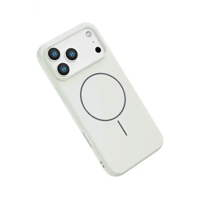 Mey İthalat®   iPhone 17 Pro Max Jully Magsafe Kapak - Beyaz
