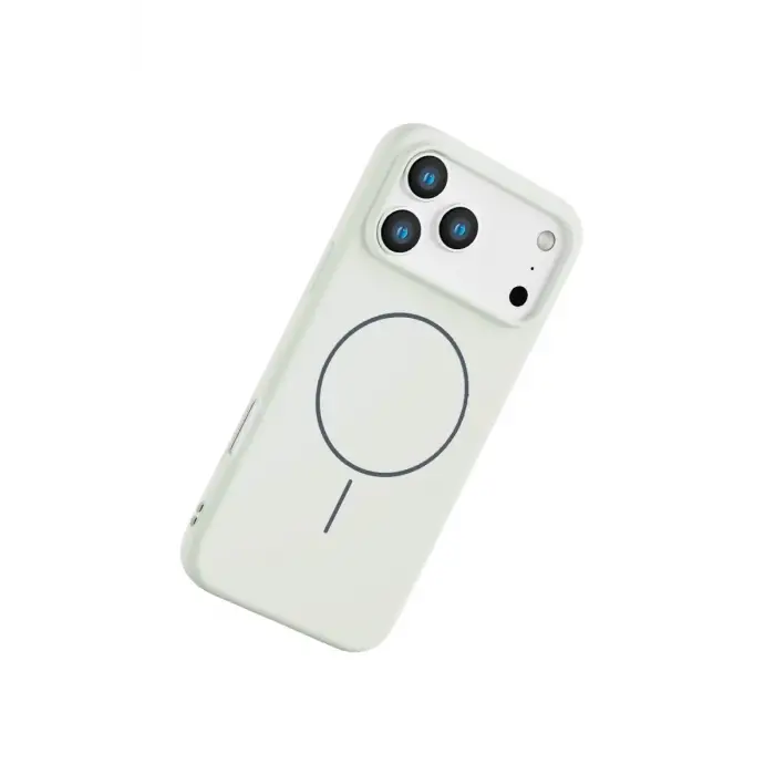 Mey İthalat®   iPhone 17 Pro Max Jully Magsafe Kapak - Beyaz