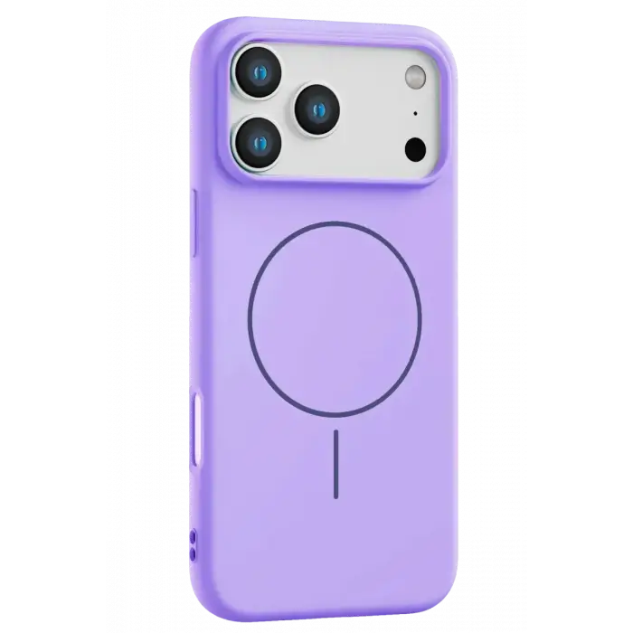 Mey İthalat®   iPhone 17 Pro Max Jully Magsafe Kapak - Lila